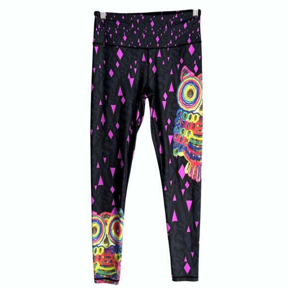 Victorias Secret VSX Knockout Tight Limited Edition Fashion Show Owl Print S - Picture 2 of 14